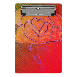 Porte-bloc Fleur colorée et art légume mini porte - bloc
