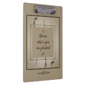 Porte-bloc Fleur d'Anastasia verte tendance où planté (Swatch)