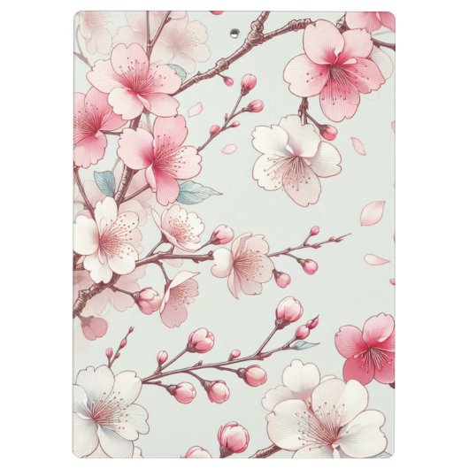 Porte-bloc Fleur de cerise (Dos)