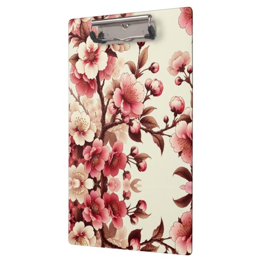 Porte-bloc Fleur de cerise (Gauche)