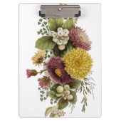 Porte-bloc Fleur de chrysanthème mère florale (Devant)