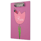 Porte-bloc Fleur de coccinelle (Gauche)