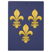 Porte-bloc Fleur de lis (Dos)