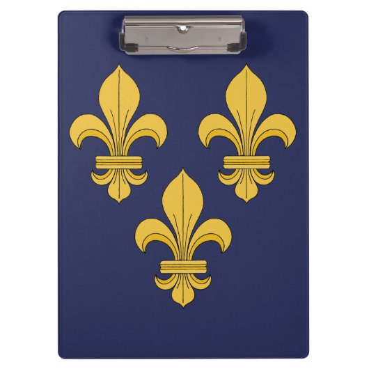 Porte-bloc Fleur de lis (Devant)