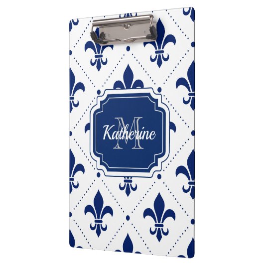 Porte-bloc Fleur de lis Motif (Gauche)