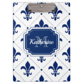 Porte-bloc Fleur de lis Motif (Devant)