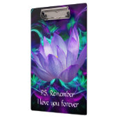 Porte-bloc Fleur de lotus pourpre et sa signification (Gauche)