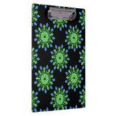 Porte-bloc Fleur de néon vert et bleu (Swatch)