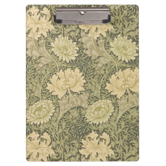 Porte-bloc Fleur de Sauge Chrysanthème de William Morris (Devant)