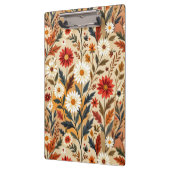 Porte-bloc Fleur de style rétro moderne d'automne (Gauche)