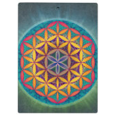 Porte-bloc Fleur de vie (Dos)