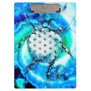 Porte-bloc Fleur De Vie - Façons Colorées 2