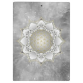 Porte-bloc Fleur de Vie - Mandala Fleurs 1 (Dos)