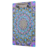 Porte-bloc Fleur de Vie - Mandala Style Inde 2 (Gauche)