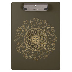 Porte-bloc Fleur de Vie - Ornements Vintage Mandala 2