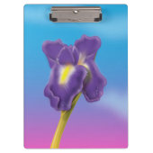Porte-bloc Fleur d'Iris (Devant)