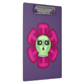 Porte-bloc Fleur du crâne zombie Cool (Swatch)