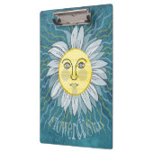 Porte-bloc Fleur et soleil - Nature (Gauche)