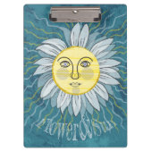 Porte-bloc Fleur et soleil - Nature (Devant)