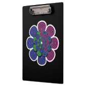 Porte-bloc Fleur fractale (Gauche)