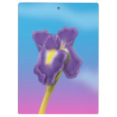 Porte-bloc Fleur Iris (Dos)