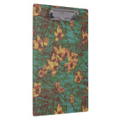 Porte-bloc Fleur jaune contre le motif 2 de camouflage de (Swatch)