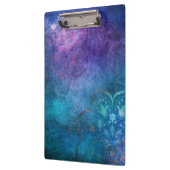 Porte-bloc Fleur Lotus Élégante Turquoise et Verte (Gauche)