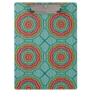 Porte-bloc Fleur mandalaic hypnotique