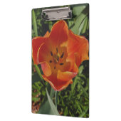 Porte-bloc fleur printanière rouge (Gauche)