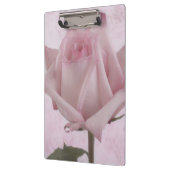 Porte-bloc Fleur rose douce (Gauche)