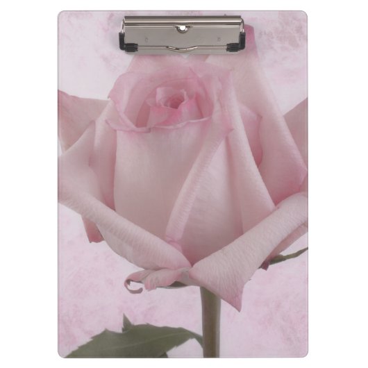 Porte-bloc Fleur rose douce (Devant)