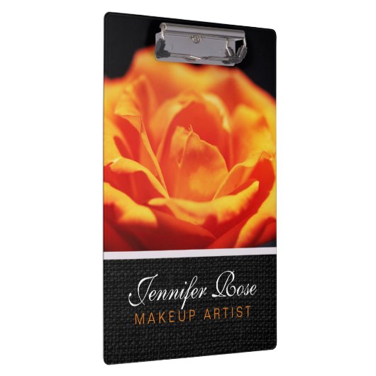 Porte-bloc Fleur rose orange (Swatch)