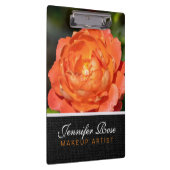 Porte-bloc Fleur rose orange #2 (Swatch)
