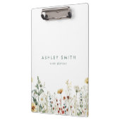 Porte-bloc Fleur sauvage d'été (Gauche)