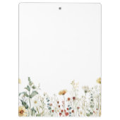 Porte-bloc Fleur sauvage d'été (Dos)