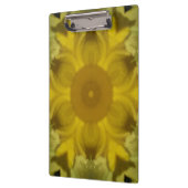 Porte-bloc Fleur soleil éclate dorée (Gauche)