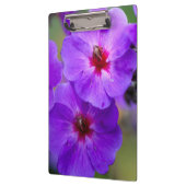 Porte-bloc Fleur violette (Gauche)