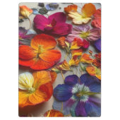 Porte-bloc Fleurs (Dos)