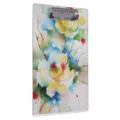 Porte-bloc Fleurs Abstraites d'aquarelle (Swatch)