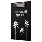 Porte-bloc Fleurs anxieuses (Gauche)