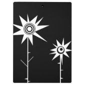 Porte-bloc Fleurs anxieuses (Dos)