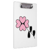PORTE-BLOC FLEURS CARDIAQUES ROSES (Swatch)