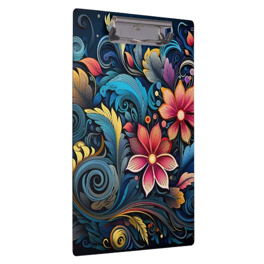 Porte-bloc Fleurs colorées (Swatch)