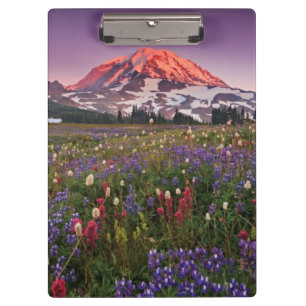 Porte-bloc Fleurs colorées en parc national plus pluvieux