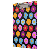 Porte-bloc Fleurs colorées motif (Gauche)