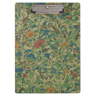 Porte-bloc Fleurs contre le motif de camouflage de feuille