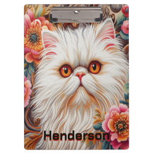 Porte-bloc Fleurs de chaton persan, Plaisir Floral Chat persa
