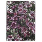 PORTE-BLOC FLEURS DE DIANTHUS (Dos)