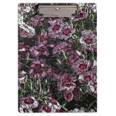 PORTE-BLOC FLEURS DE DIANTHUS (Devant)