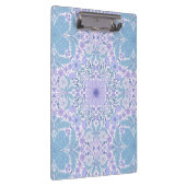 Porte-bloc Fleurs de jardin rétro en bleu et violet (Swatch)